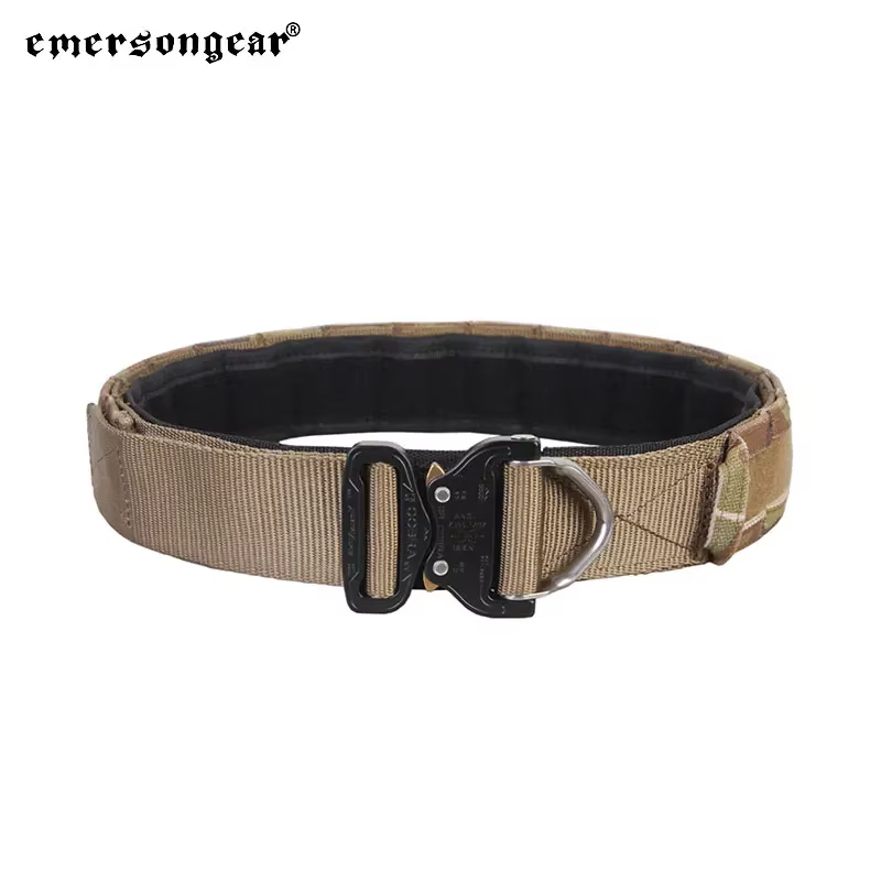 Emersongear cinturón táctico nailon con D-ring para caza y outdoor