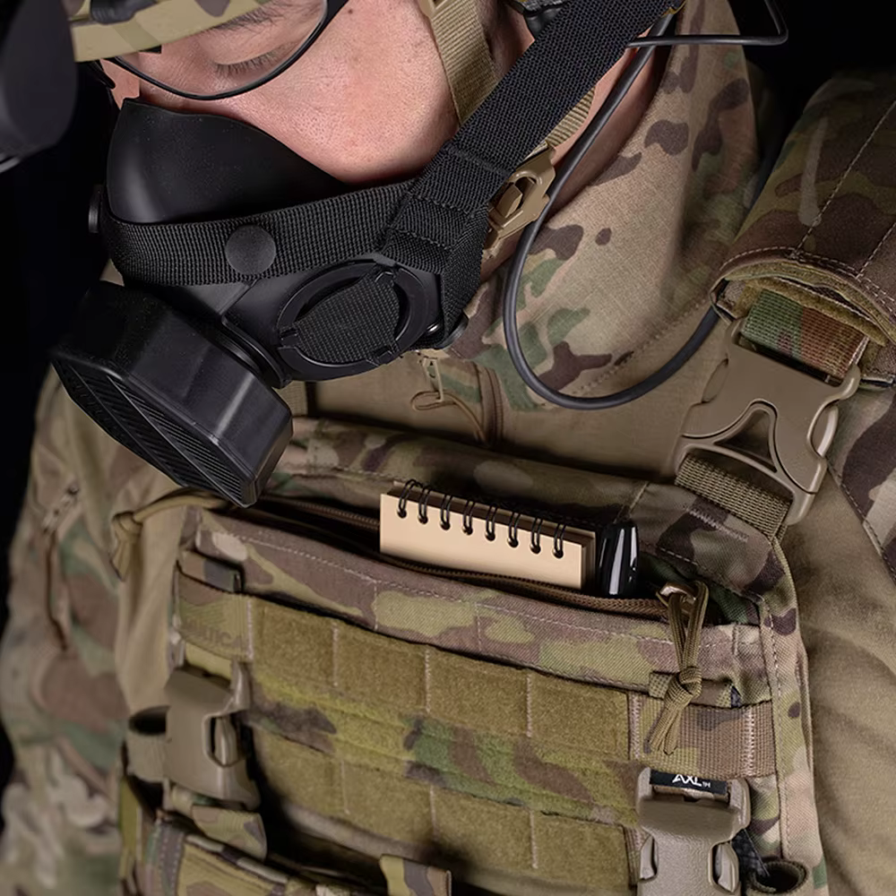 Chaleco táctico Crye AVS bolsillo MOLLE cremallera administrador - imagen 5