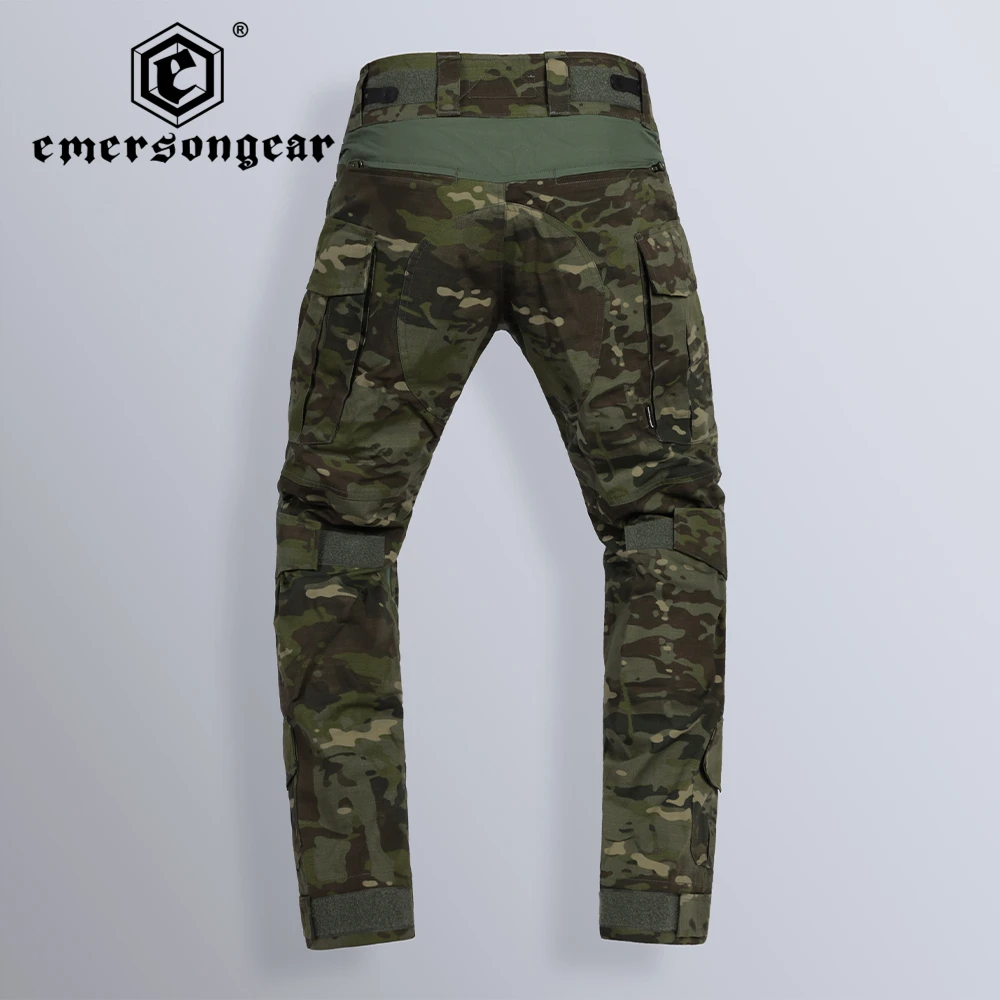 Emersongear pantalones tácticos camuflaje militar con rodilleras - imagen 3