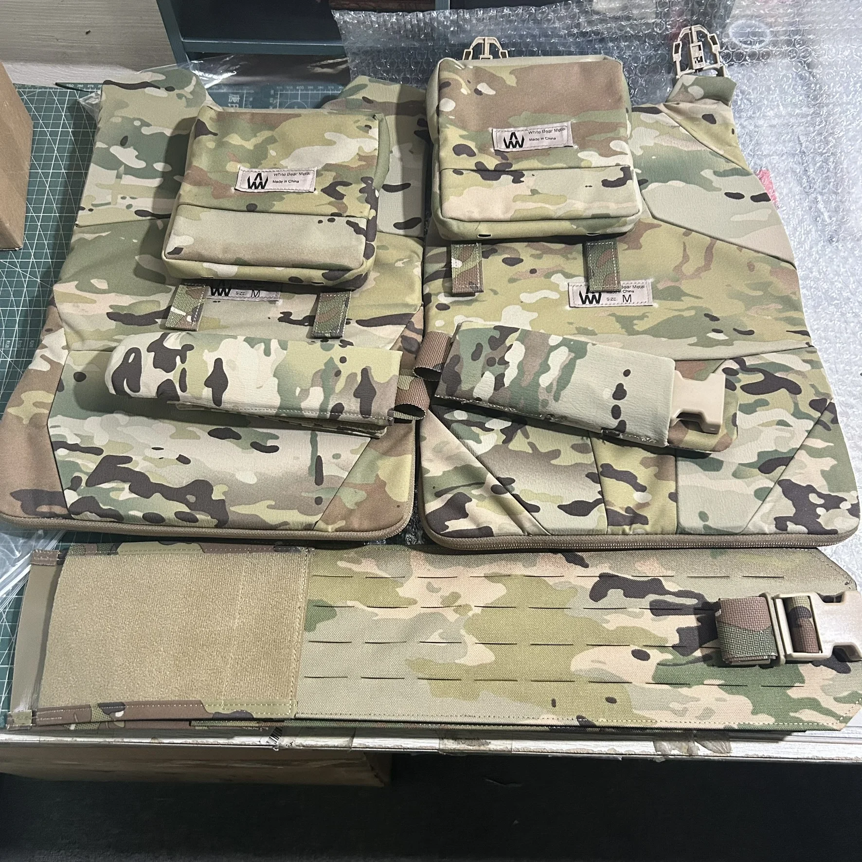 Chaleco táctico camuflaje OCP W2 GEN2