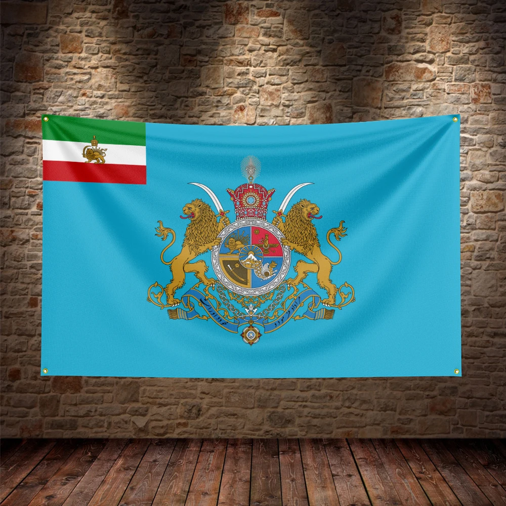 Bandera de Irán León y Sol – Emblema Persia para exterior - imagen 4