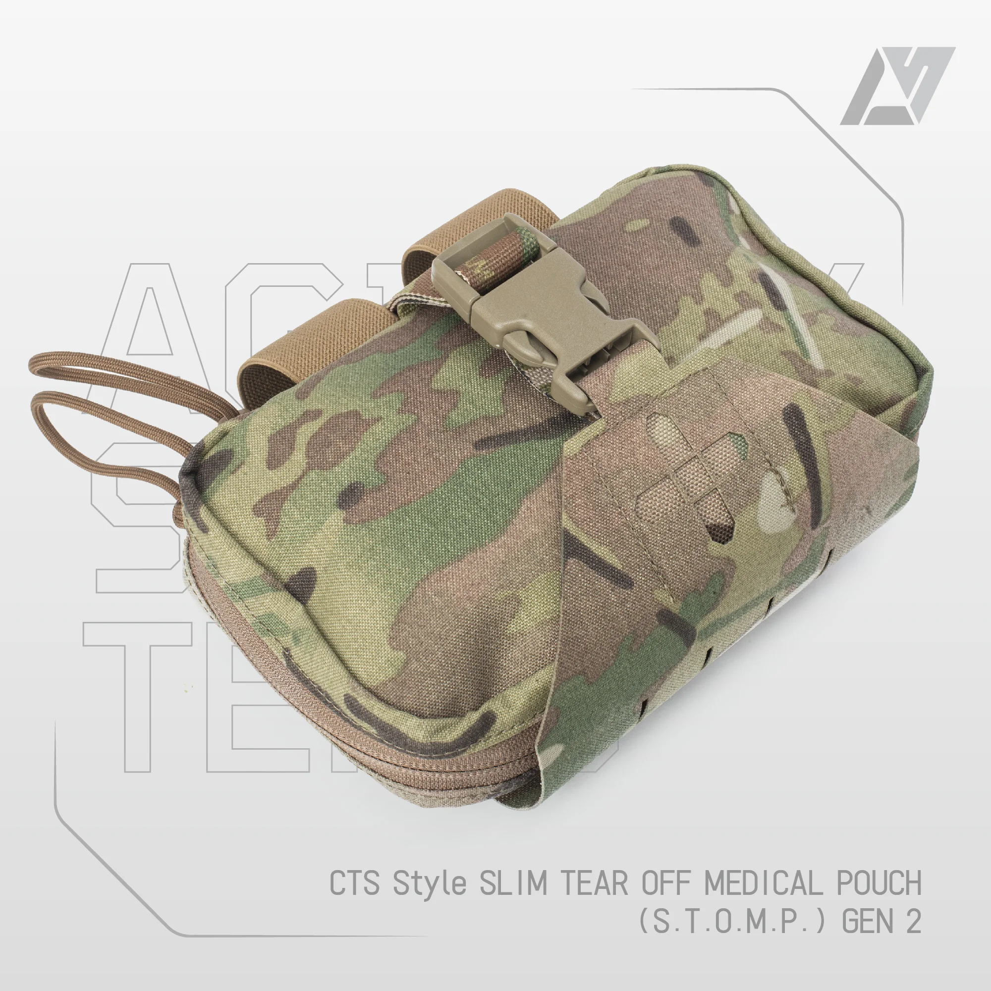 Bolsa médica táctica delgada estilo CTS S.T.O.M.P. - imagen 3