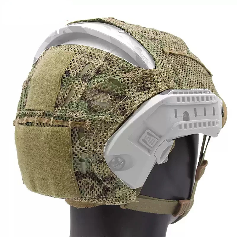 FMA cubierta de casco táctico con marco de aire camuflaje malla - imagen 2