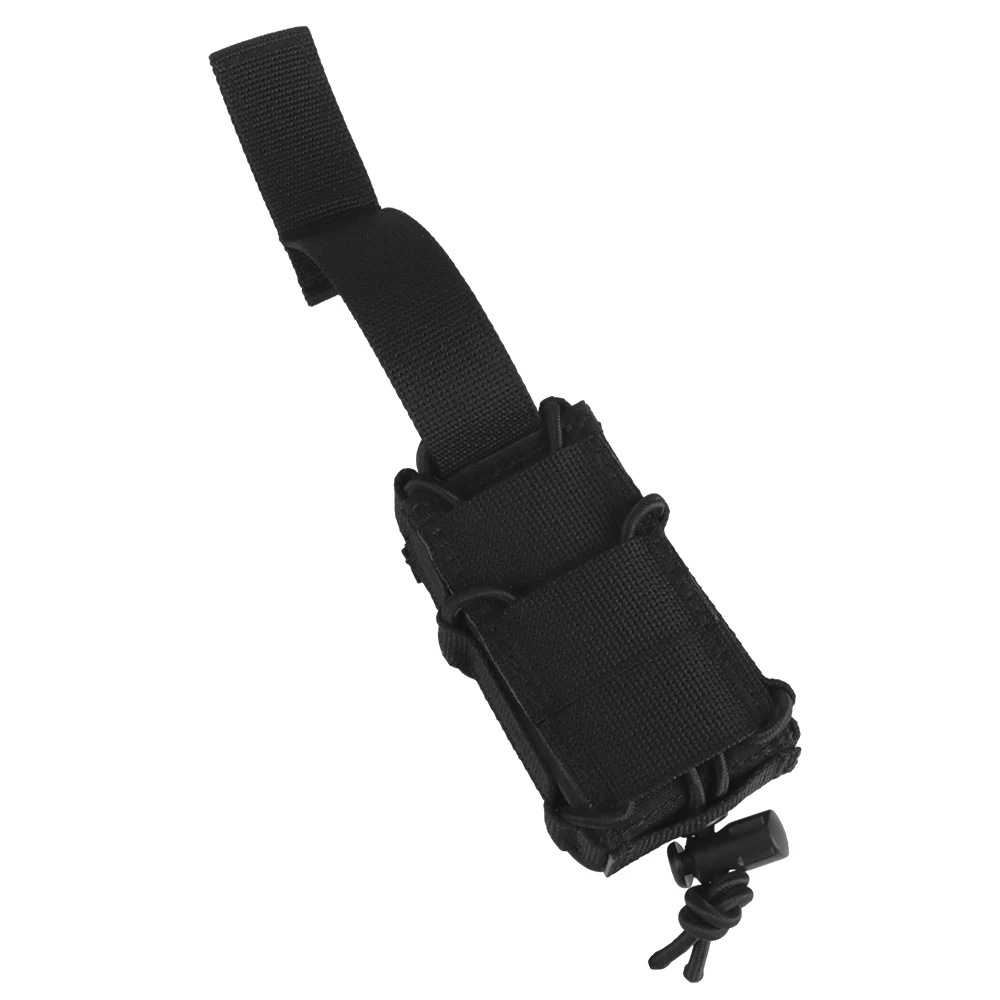 Bolsa táctica MOLLE para cargador de pistola, linterna y cuchillos