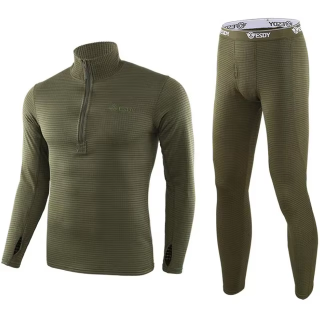 Base layer térmico hombre – Mallas compresión Lana Merino invierno - imagen 4