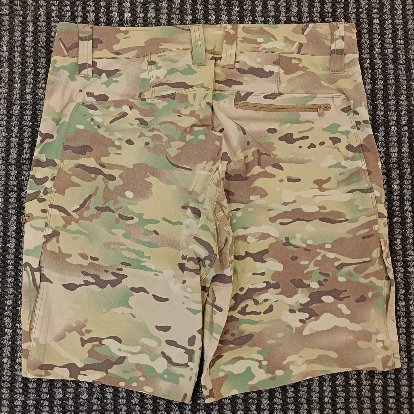 Pantalones cortos tácticos camuflaje elásticos cáscara de naranja - imagen 2