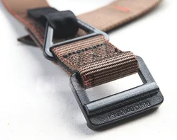 Cinturón KSK táctico de nailon ripstop para entrenamiento aire libre