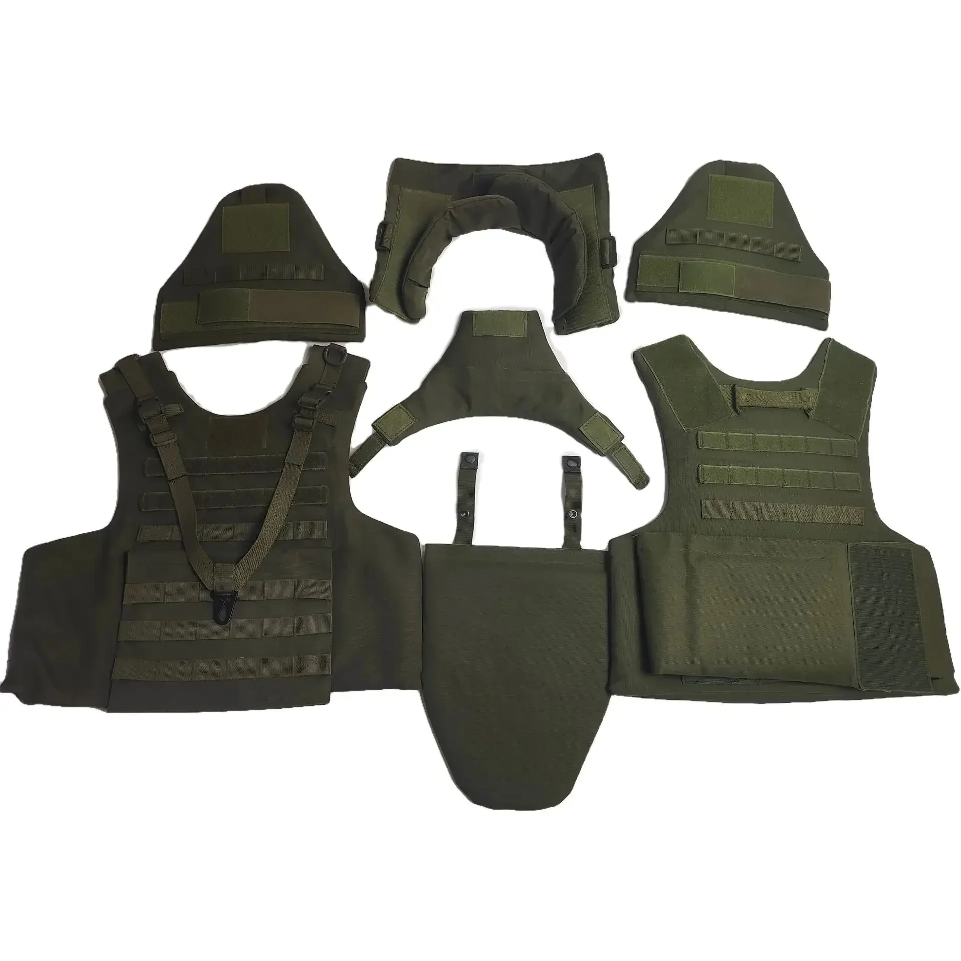 Chaleco táctico de protección completa con placas desmontables CS - imagen 4