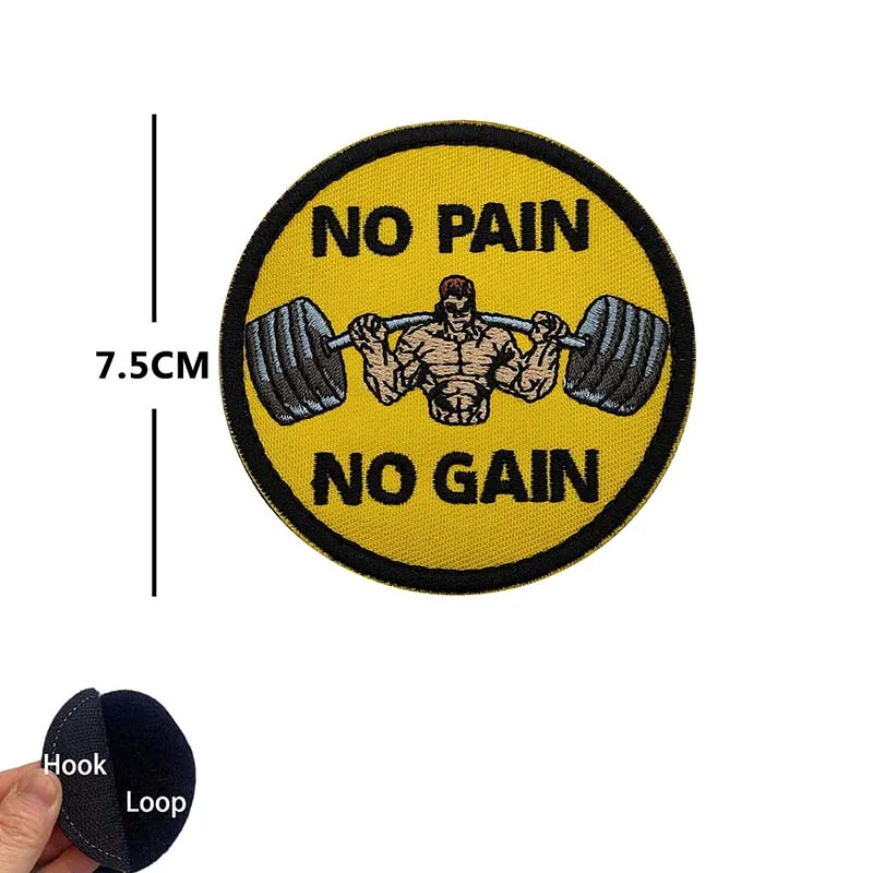 Parche táctico PVC bordado insignia moral inspiradora – emblema - imagen 4