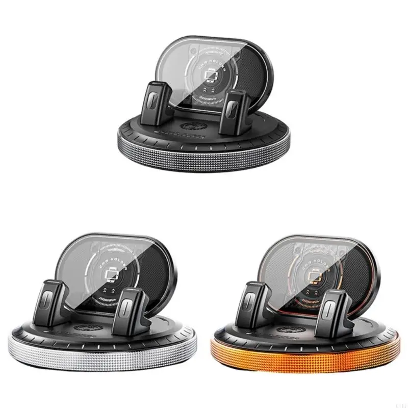 Soporte para teléfono coche giratorio universal con clip doble - imagen 3