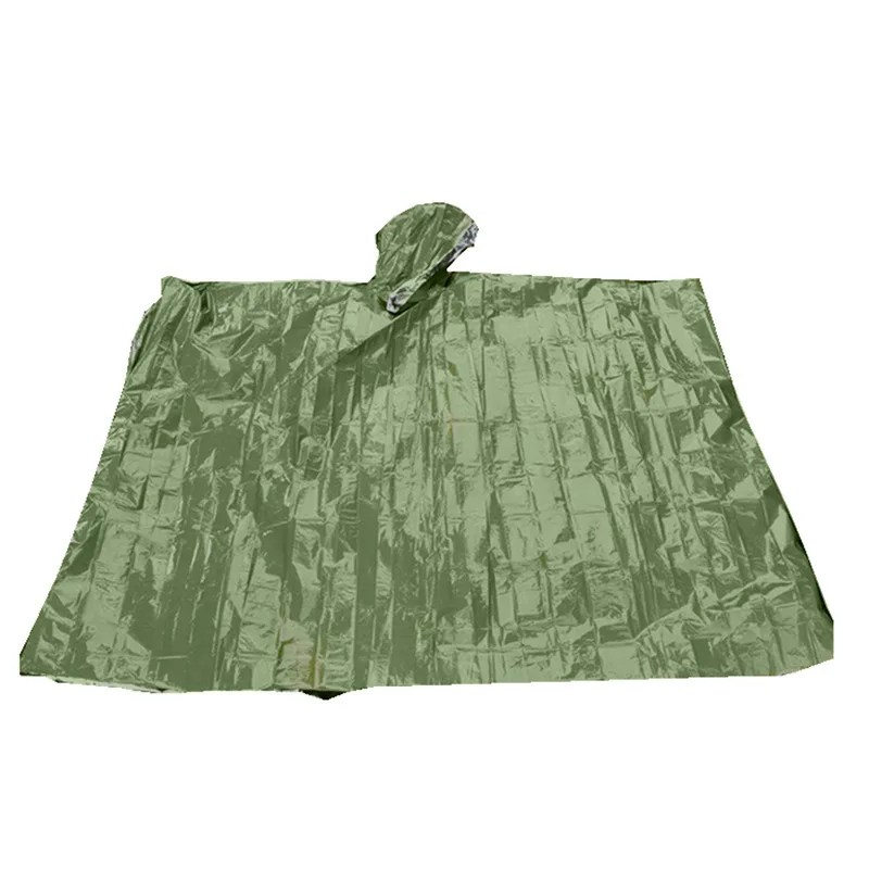 Poncho de emergencia listo para usar