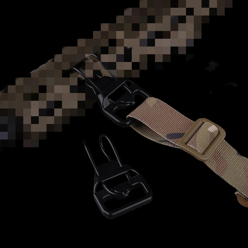 Hebilla táctica de liberación rápida en forma U para airsoft y paintball - imagen 2