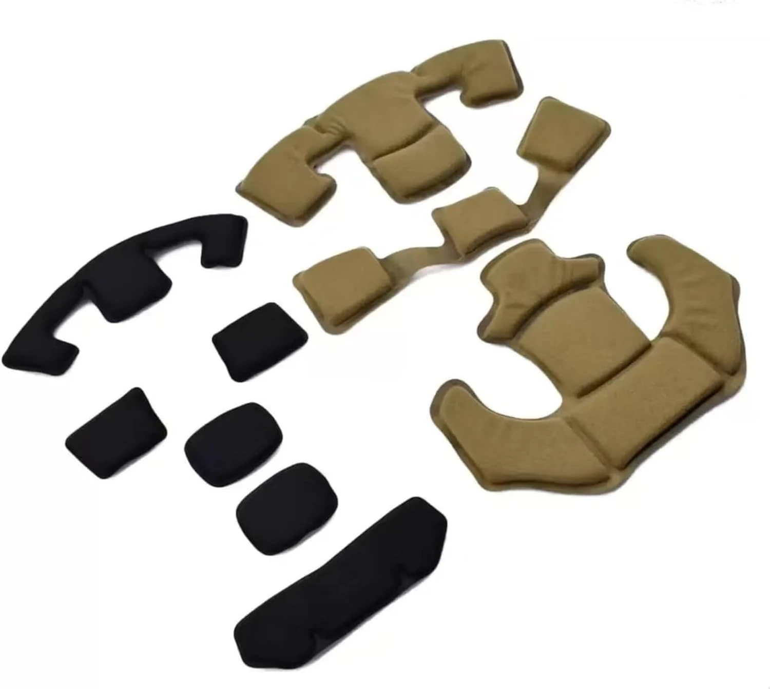 Almohadillas espuma viscoelástica para casco FAST ACH MICH, lavables - imagen 4