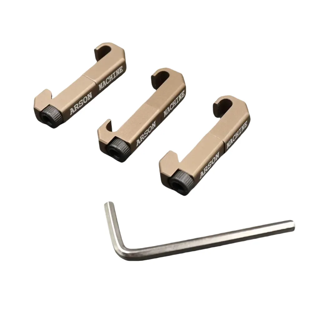 Clip de cables M-LOK para equipamiento táctico - imagen 4