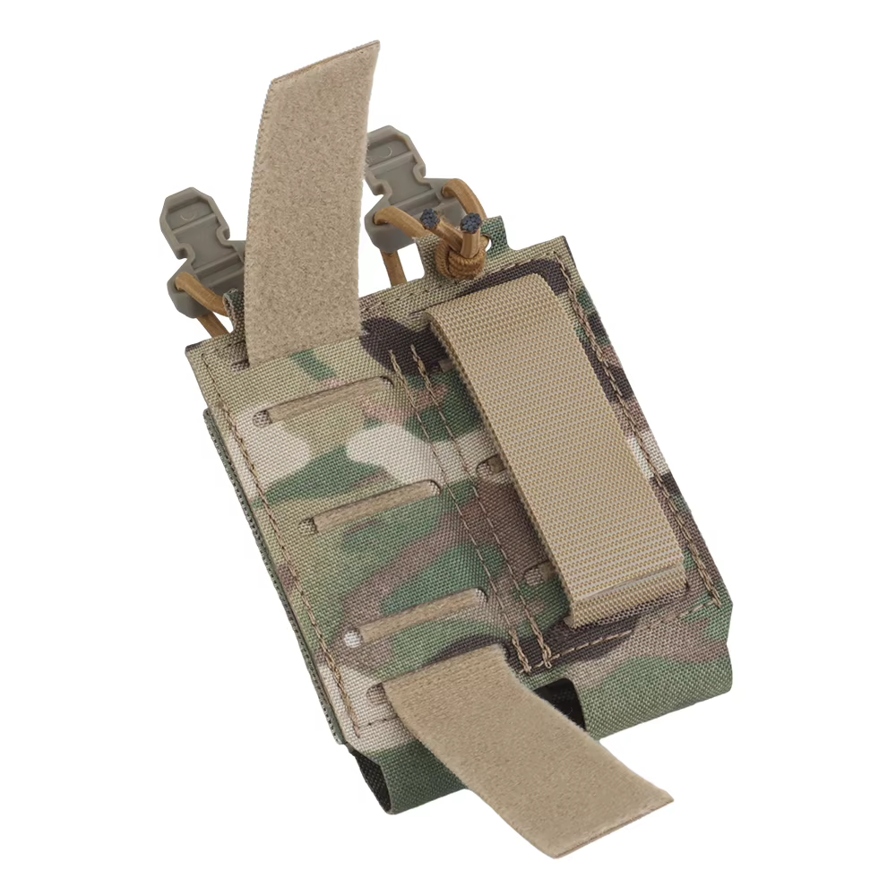 Funda doble portacargadores 9mm MOLLE – bolsa táctica para rifle - imagen 3