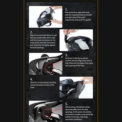 Máscara Táctica Facial Completa con Lente Antivaho para Paintball