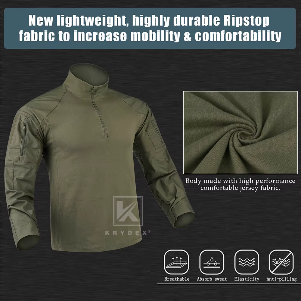 KRYDEX Gen4 Uniforme táctico camuflaje Ranger camisa y pantalón - imagen 2
