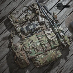 PEW Tactical GT Recce Rig – Chest Rig MOLLE para Airsoft