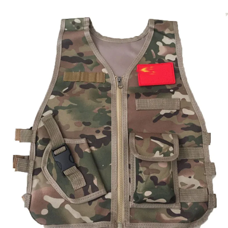 Chaleco táctico camuflaje infantil – Uniforme militar para niños - imagen 5
