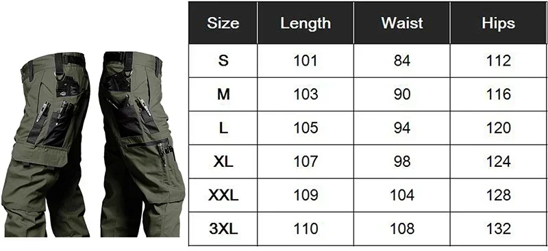 Pantalones cargo multibolsillo