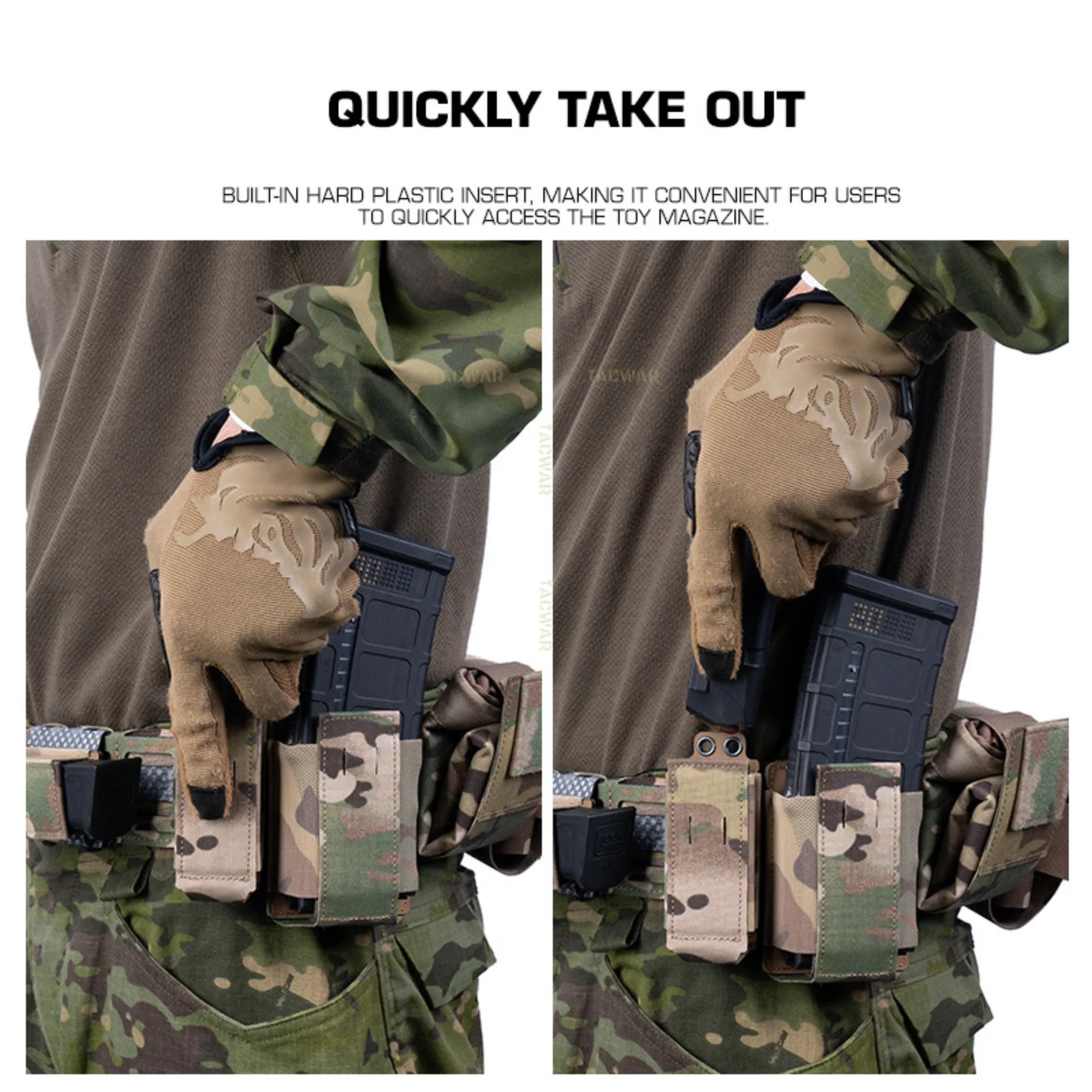 WRC Funda portacargador de airsoft con velcro para cinturón - imagen 2