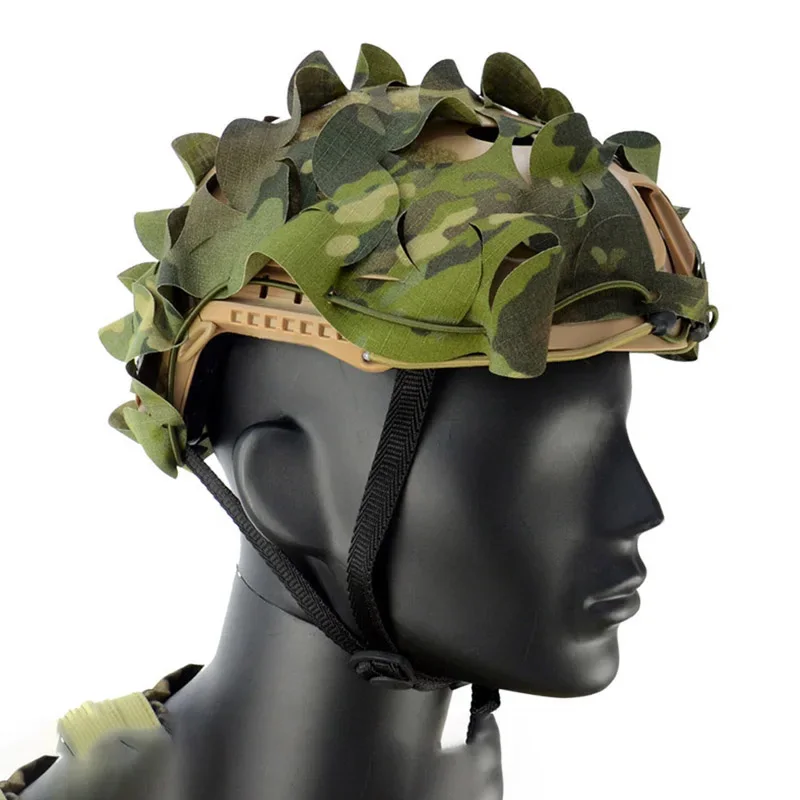 Manta 3D para Casco Táctico FAST – Camuflaje cortado con láser - imagen 3