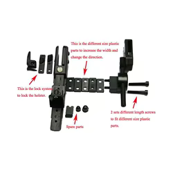 CR Speed Funda táctica universal IPSC de velocidad para caza