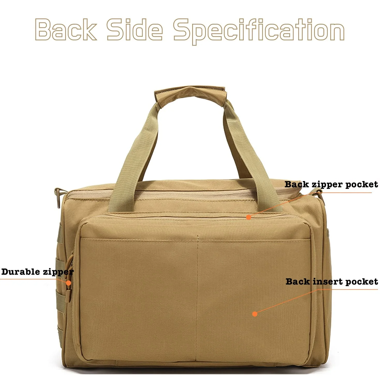 Bolsa táctica pistola de tiro – transporte y almacenamiento - imagen 2