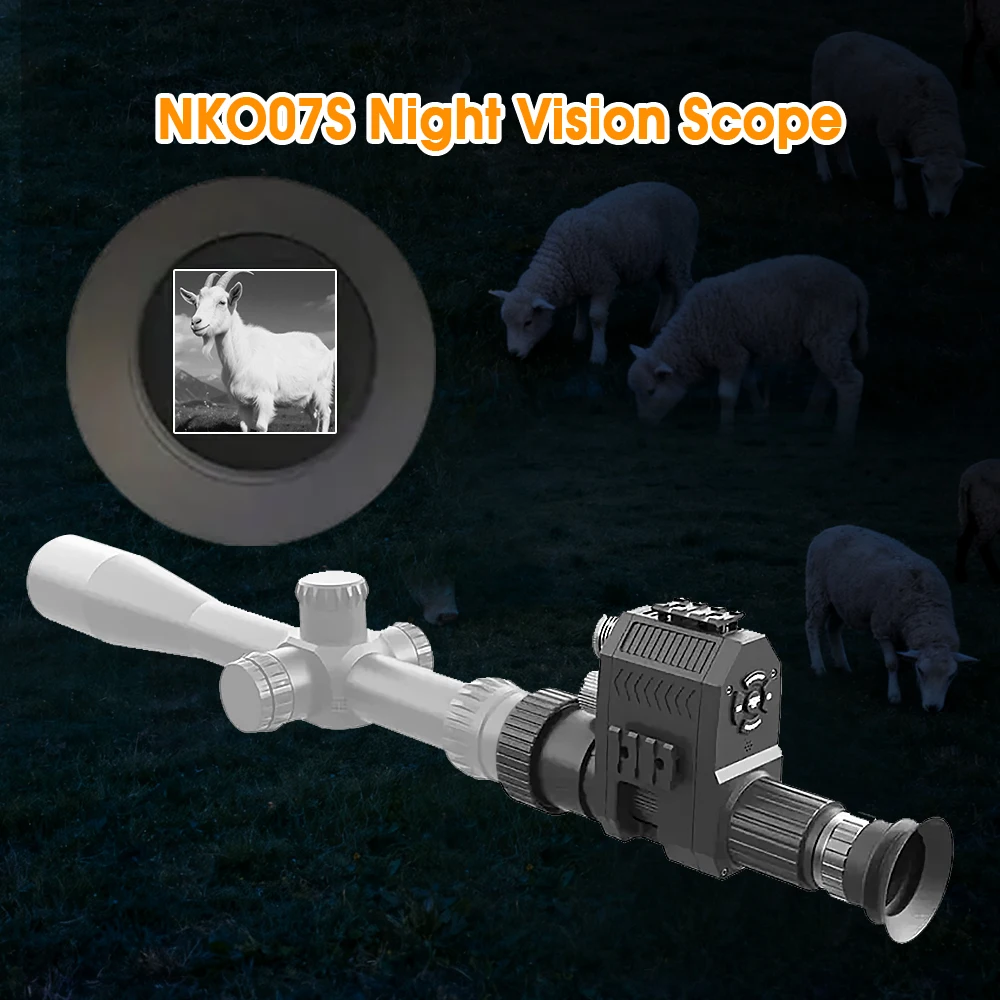 Monocular visión nocturna con retícula, zoom y cámara para camping - imagen 4