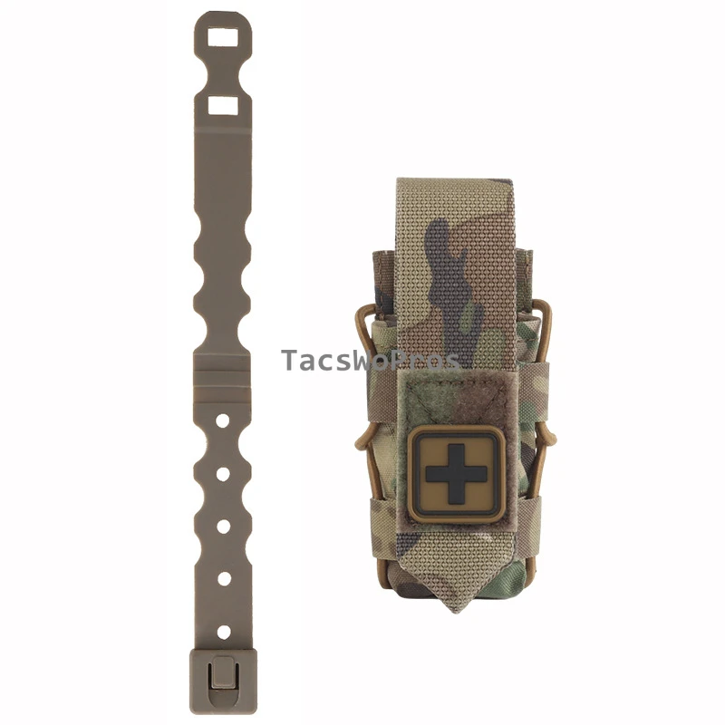 Bolsa IFAK MOLLE para torniquete y kit trauma de primeros auxilios - imagen 3