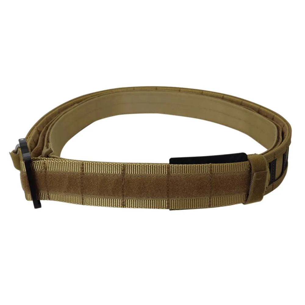 Cinturón táctico MOLLE con hebilla liberación rápida para caza - imagen 4