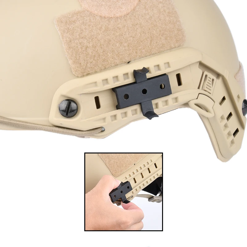 WADSN adaptador riel Picatinny lateral para casco táctico - imagen 5
