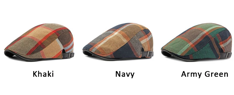 Vista de la gorra con ajuste
