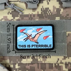 Parche táctico morale con velcro frases sarcásticas y letras