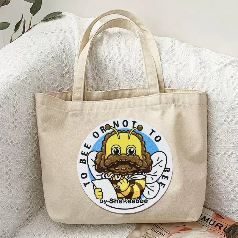 Parche bordado termoadhesivo abeja dibujo animado – Para ropa y gorra