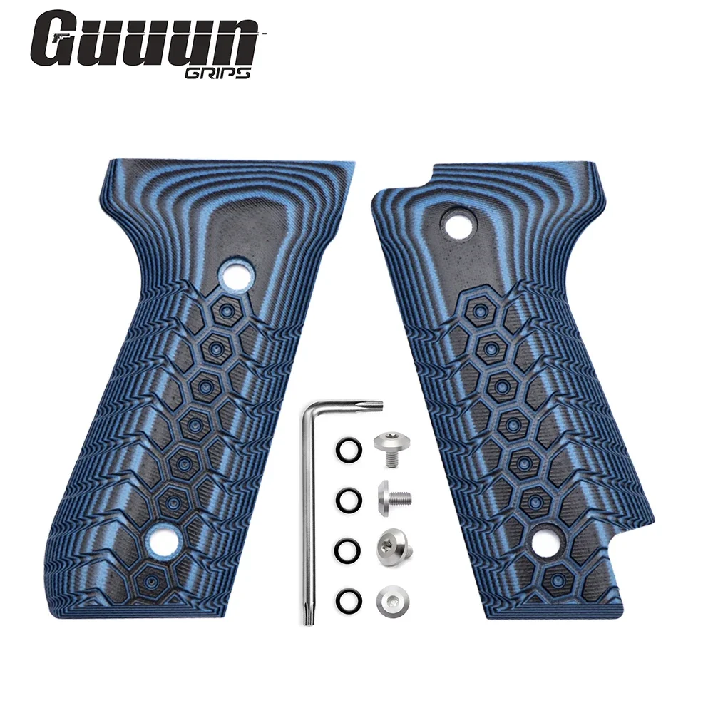 Empuñaduras G10 texturadas antideslizantes Guuun para Beretta 92S - imagen 5