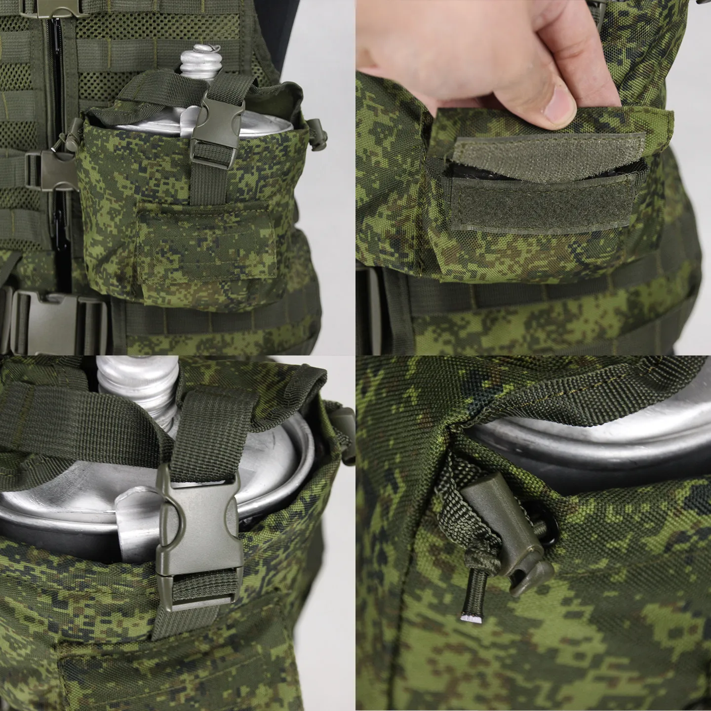 Chaleco Táctico MOLLE 6Sh117 Ruso – Equipo Combate Militar Camuflaje - imagen 5