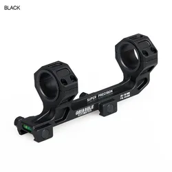 PPT Montura táctica QD doble anillo para mira telescópica airsoft