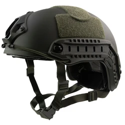 MH Casco táctico ABS engrosado para Airsoft – Protección rápida