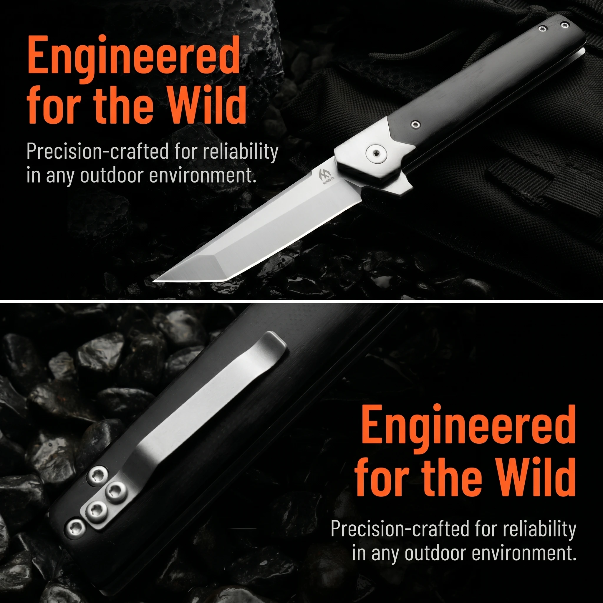 Cuchillo plegable táctico G10 multifunción para outdoor y uso diario