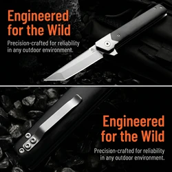 Cuchillo plegable táctico G10 multifunción para outdoor y uso diario