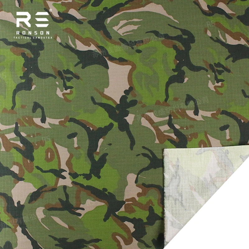 Tela Ripstop táctica camuflaje para uniforme militar de nylon-algodón - imagen 3