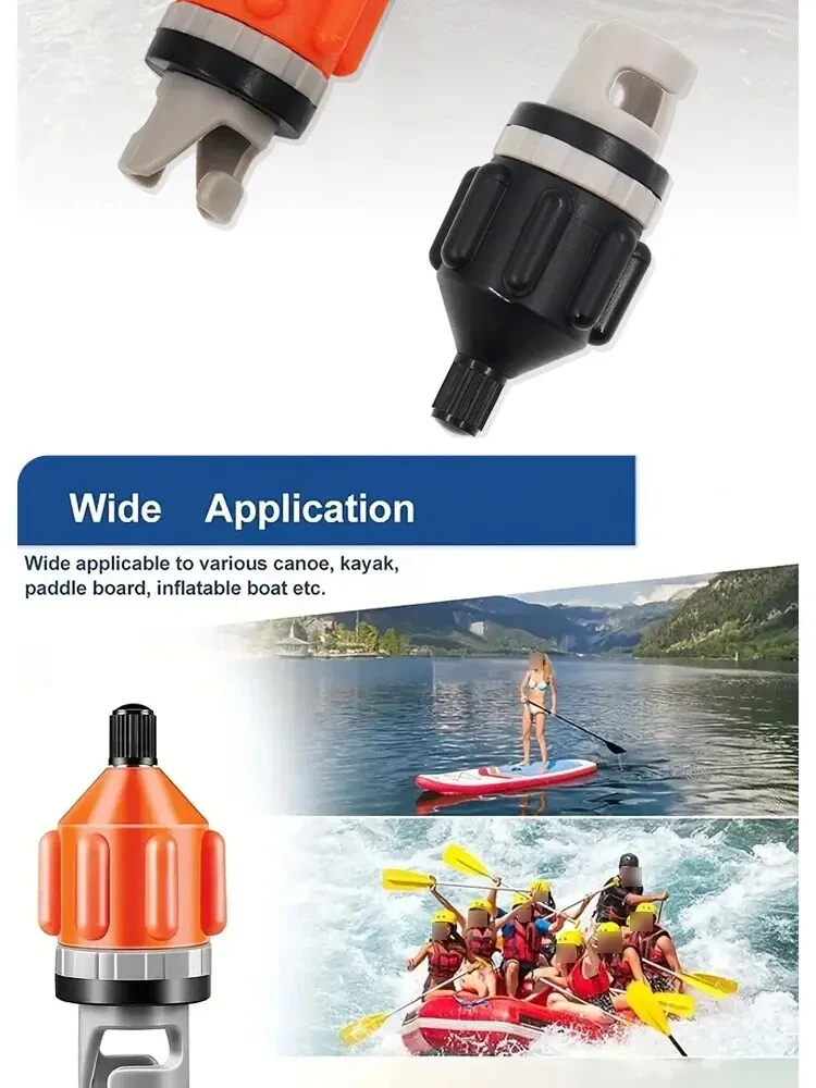 Conector para bomba inflable y embarcaciones
