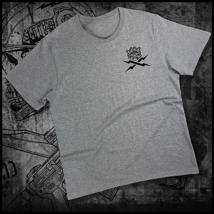 Camiseta algodón manga corta con estampado y cuello redondo - imagen 2