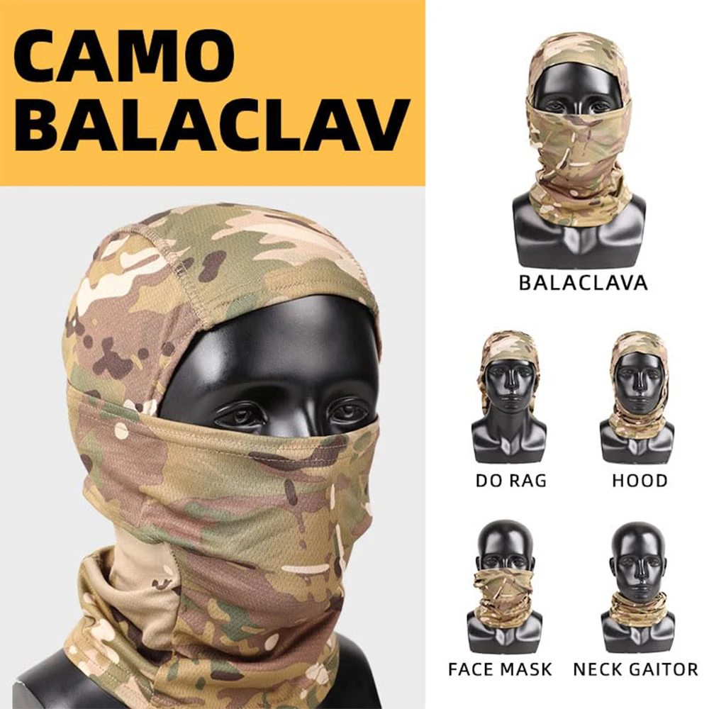 Casco Airsoft ajustable con máscara facial y funda