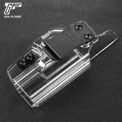 Funda Glock 17/19 IWB polímero transparente para transporte oculto