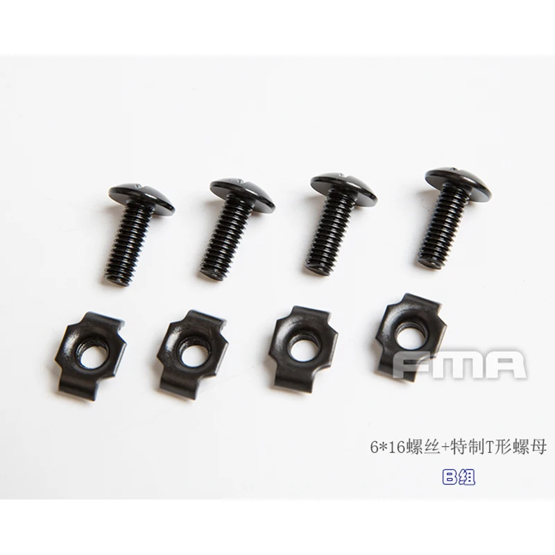 FMA – Tornillos riel casco caza juego pernos tuercas - imagen 5