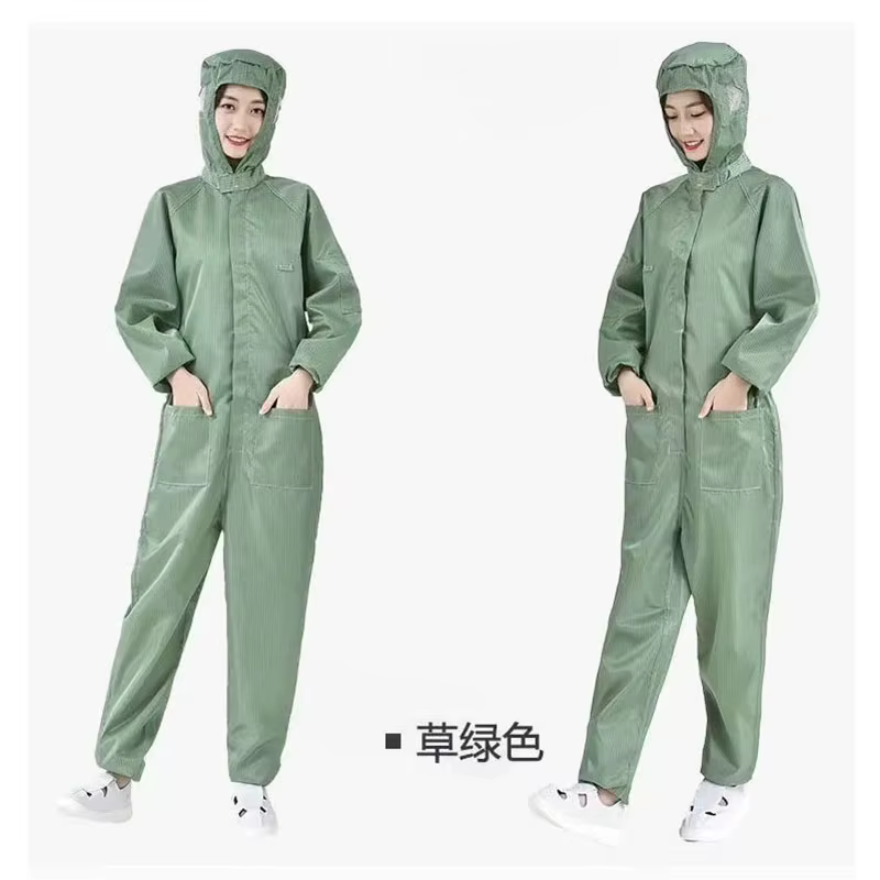 Mono antiestático con capucha – Ropa protección sala limpia - imagen 3
