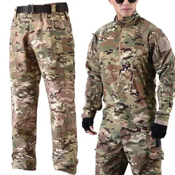 Uniforme de combate táctico para airsoft, paintball y caza