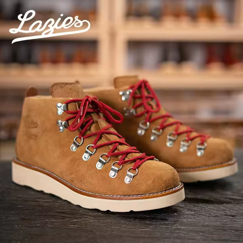 LAGIES Botas de Senderismo Cuero Vacuno Goodyear Hombre - imagen 5